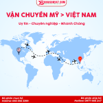 Dịch Vụ Vận Chuyển Hàng Hoá Từ Mỹ Về Việt Nam Uy Tín, Nhanh Chóng