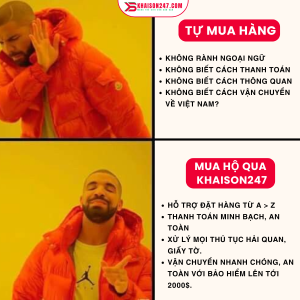 So Sánh Việc Tự Mua Hàng Và Sử Dụng Dịch Vụ Mua Hộ Quốc Tế Của Khaison247