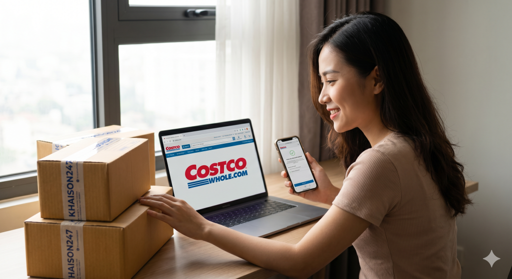  Quy trình mua hàng Costco online qua KhaiSon247