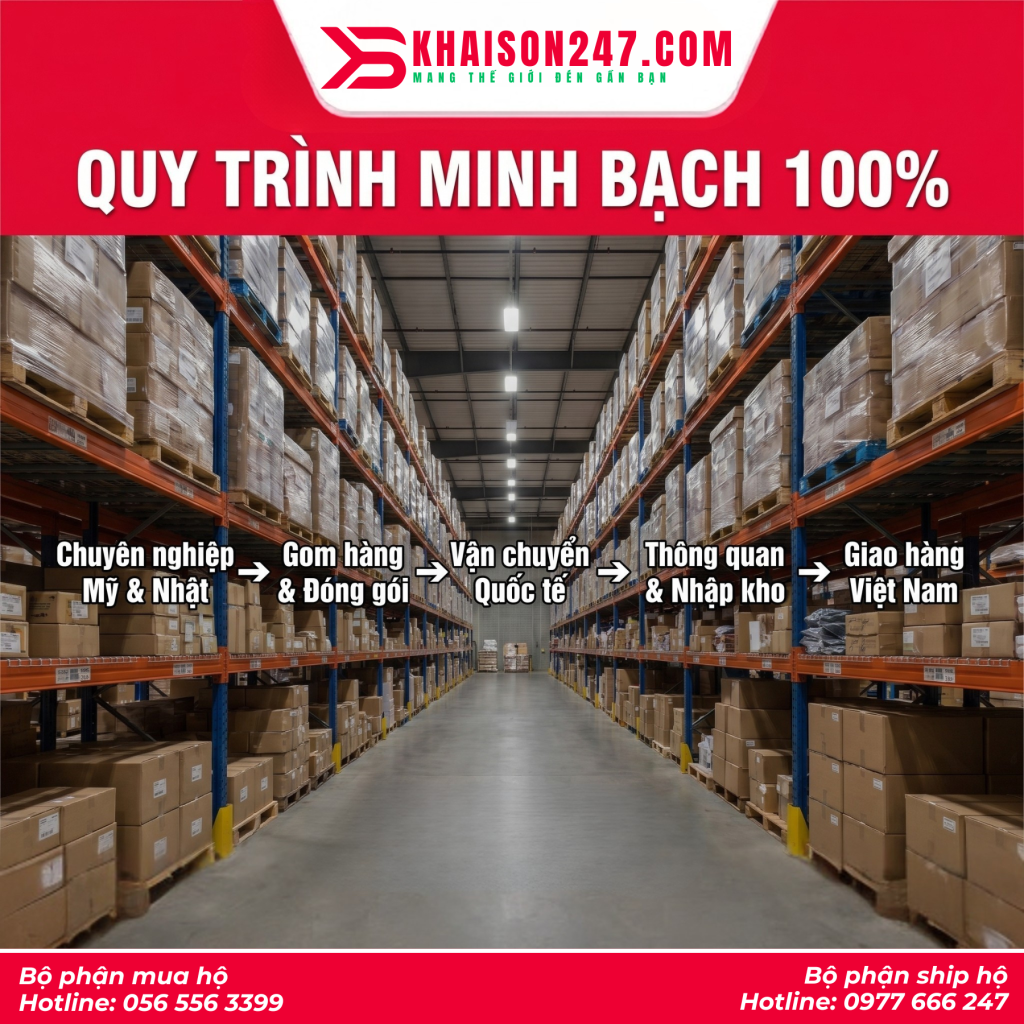 Hệ thống báo cáo tiến độ lô hàng trực tuyến của KhaiSon247