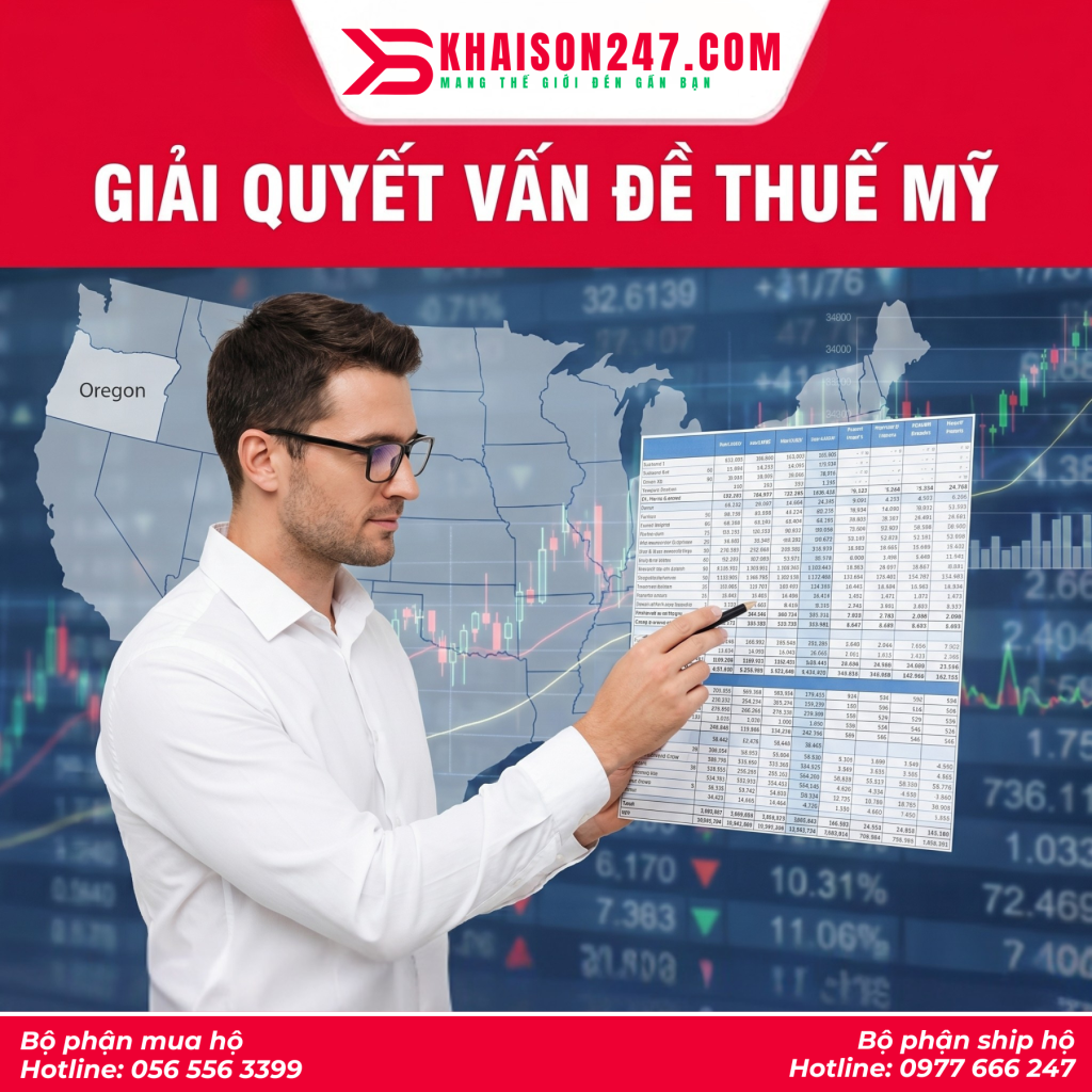Tối ưu thuế nội địa Mỹ với kho Oregon KhaiSon247