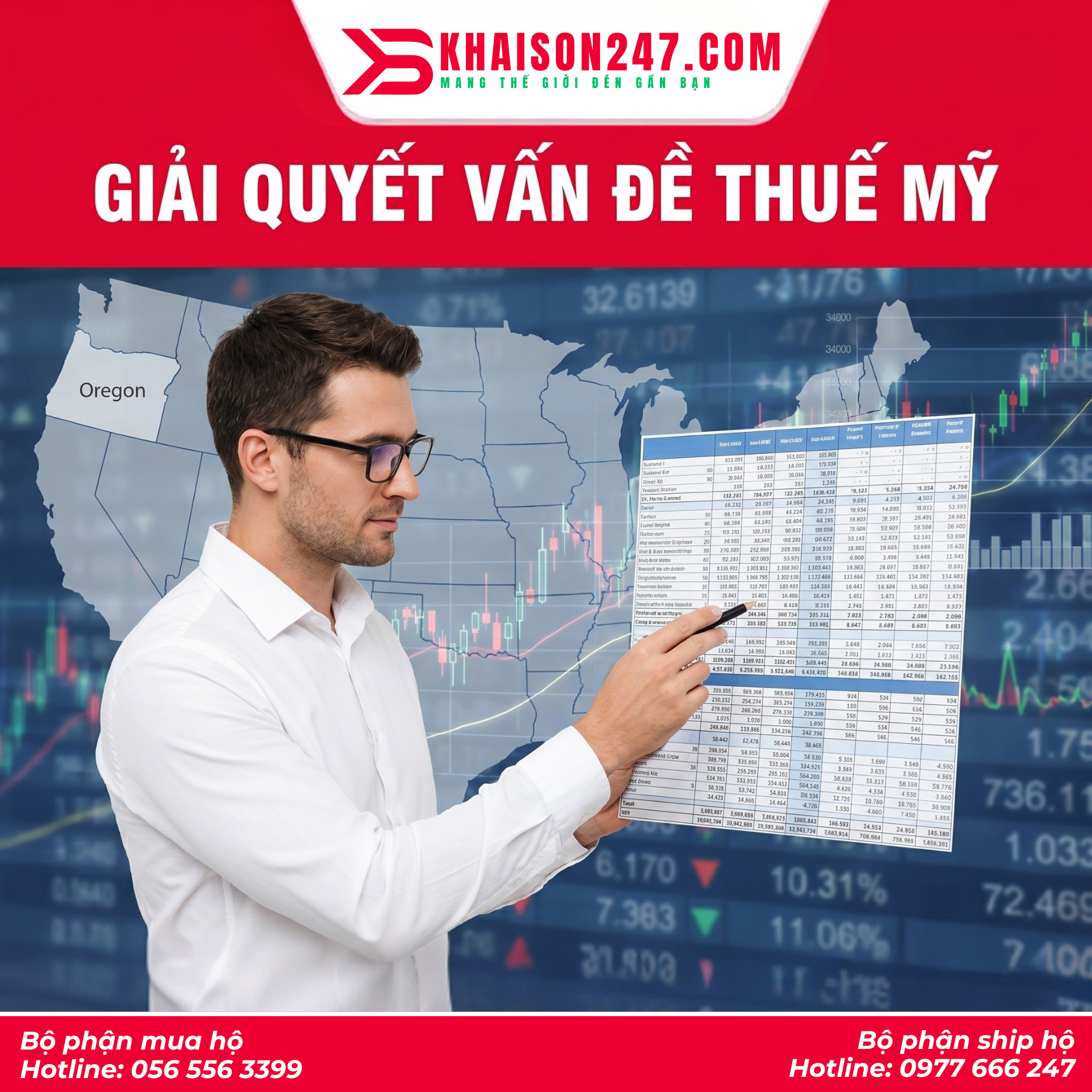 Tối ưu thuế nội địa Mỹ với kho Oregon KhaiSon247
