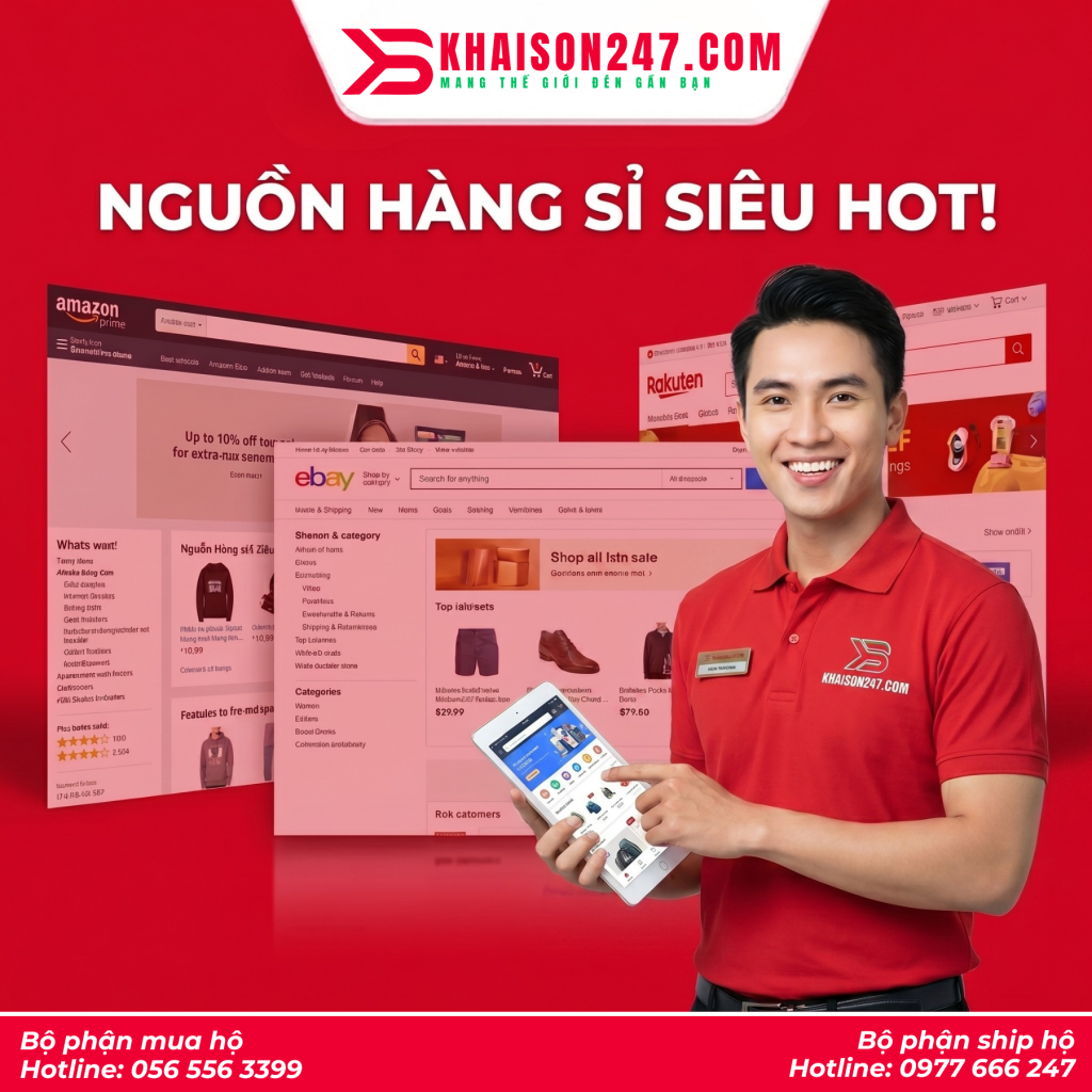 Phân tích nguồn hàng sỉ từ Mỹ và Nhật trên nền tảng Amazon