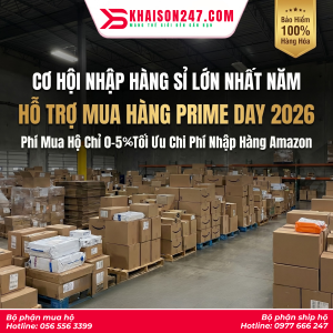 Prime Day 2026 mua hộ hàng Amazon về Việt Nam