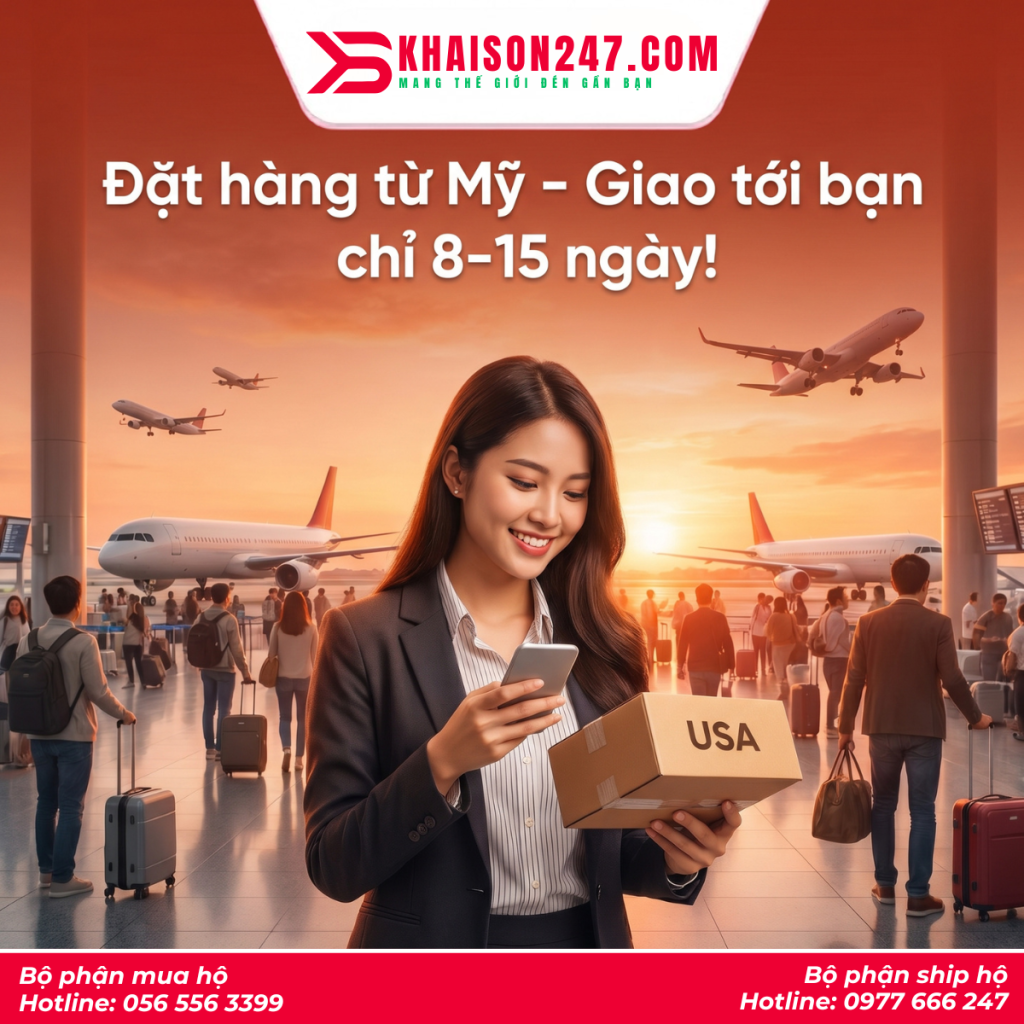 order hàng Mỹ về Việt Nam 2026 kinh nghiệm mua hàng Mỹ