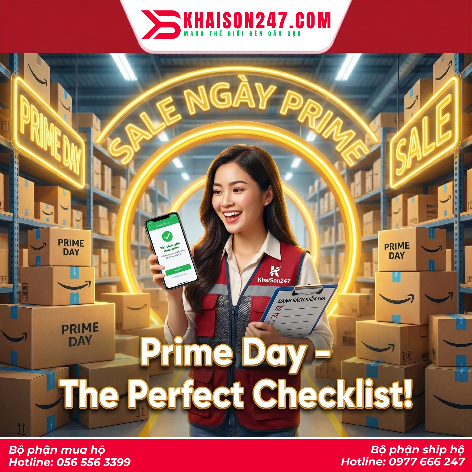 checklist Prime Day 2026 mua hàng Amazon từ Việt Nam